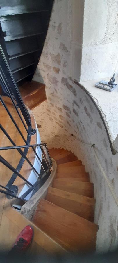Moulin A Vent Le Champ Du Trail Villa Saint-Cyr-des-Gats Exterior foto